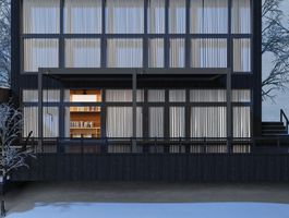 Foto van Porchenzo Paros Wall aluminium veranda - antraciet