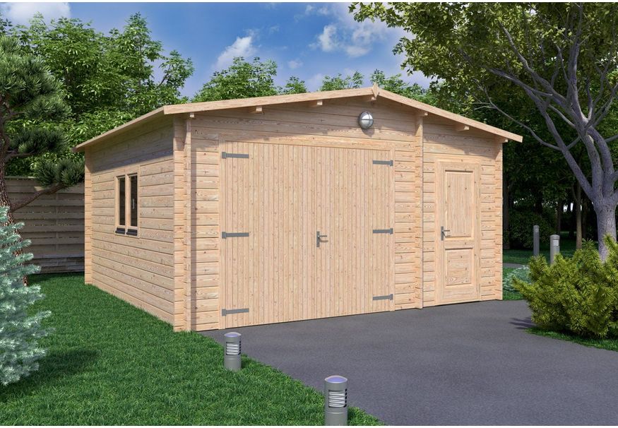 Grunland garage David 500 x 500 cm Foto van Grunland garage David 500 x 500 cm