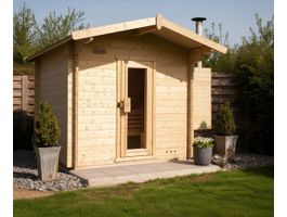 Foto von Azalp Saunahaus Nauttia 210x180 cm