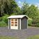 Karibu Theres 3 Gartenhaus - terragrau (31443)