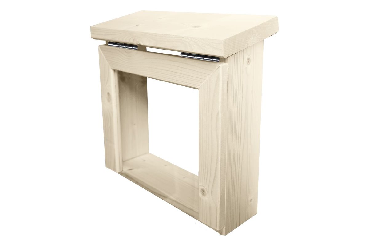 Karibu saunabesturing beschermkast - grijs wit