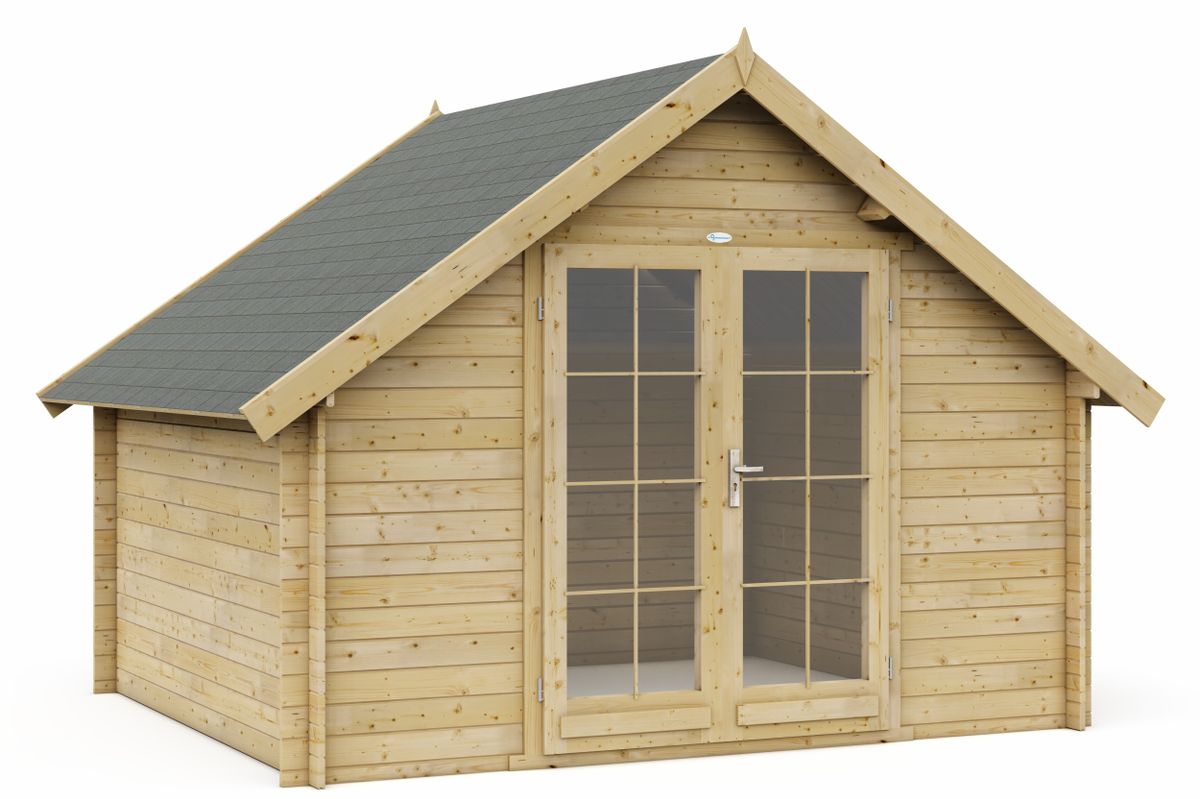 Interflex Blockhütte 3530 K - Imprägniert