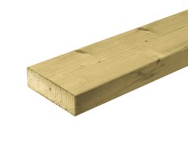 Foto van Azalp NE Vuren Balk Geschaafd 45 x 120 mm