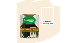 Foto von Koopmans Perkoleum - Crèmeweiß 9001 - 2.5L Hochglanz
