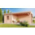 Foto von WoodAcademy Gartenhaus mit Terrasse Baron 700x300 cm