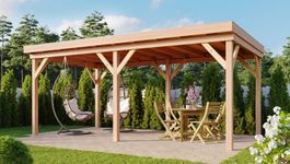 WoodAcademy Überdachung Douglasie Duke gehobelt Foto von WoodAcademy Überdachung Douglasie Duke gehobelt