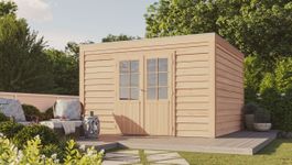 Foto von WoodAcademy Douglasien Gartenhaus Emerald Essential