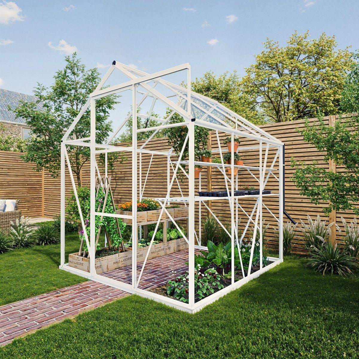 Royal Well Kate I Tuinkas wit