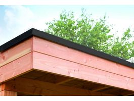 Azalp Aluminium Daklijst 45x45 mm - lengtes 250 cm* ZWART Foto van Azalp Aluminium Daklijst 45x45 mm - lengtes 250 cm* ZWART