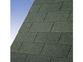 Foto von Karibu Dachschindeln Rechteck- dunkelgrün