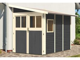 Foto von Karibu 73073 Wandlitz 3 Gartenhaus - Terragrau