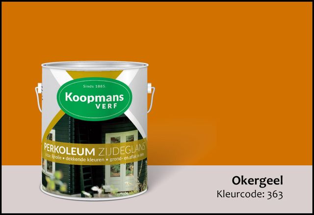Koopmans Perkoleum Okergeel Zijdeglans Dekkend 2.5L