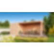 Foto von WoodAcademy Gartenhaus mit Überdachung Nefriet Excellent 680x400 cm