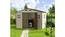 Duramax WoodSide 10x8 Kunststoff Gartenhaus Foto von Duramax WoodSide 10x8 Kunststoff Gartenhaus