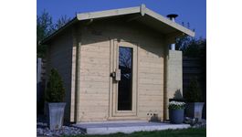 Azalp Saunahaus Nauttia 210x150 cm Foto von Azalp Saunahaus Nauttia 210x150 cm