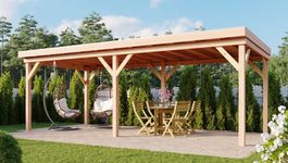 WoodAcademy Überdachung Douglasie Duke Foto von