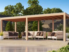 Foto von WoodAcademy Douglasien Überdachung Ruby Essential