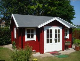 Foto von Azalp Blockhaus Essex 450x300 cm