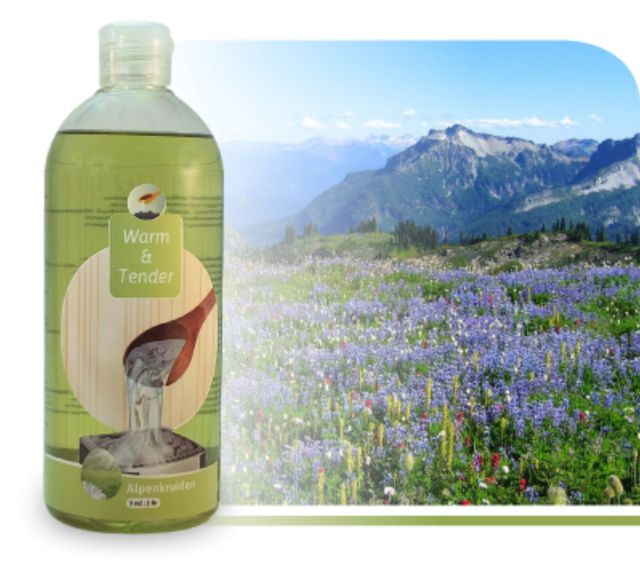 Warm and Tender saunageur - Alpenkruiden 500 ml