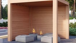 WoodAcademy Douglasien Überdachung Moonstone Excellent Foto von