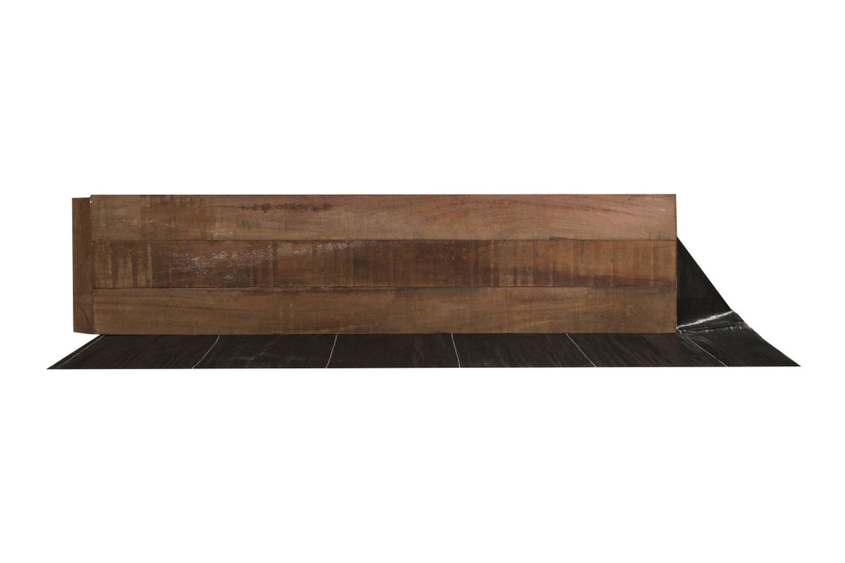 Azalp Azobe Damwand Fijnbezaagd 100 cm x 250 cm