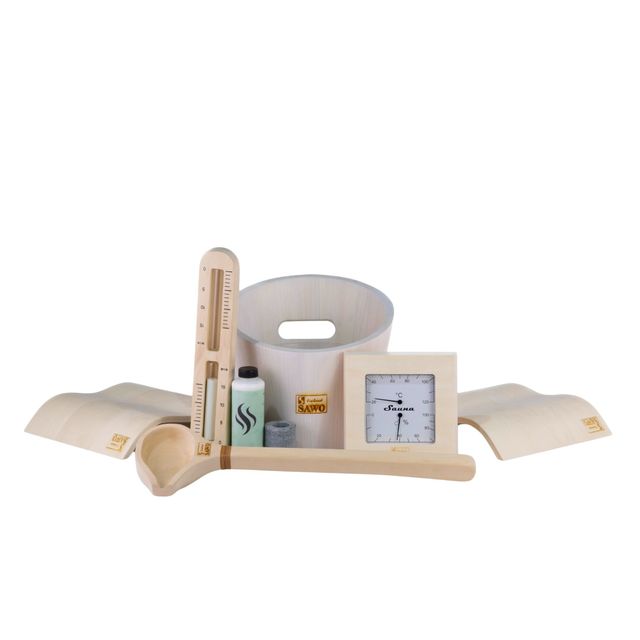 Sawo saunaset Luxe - wit