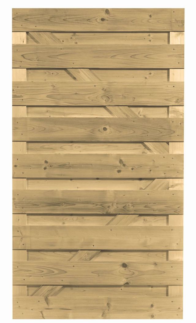 Azalp tuindeur recht horizontaal 180x100 cm