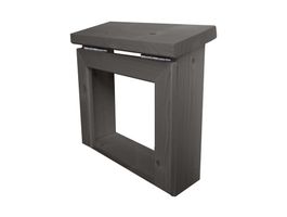 Foto van Karibu saunabesturing beschermkast - terragrijs