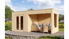 SmartShed Gartenhaus mit Terrasse Ventana Foto von SmartShed Gartenhaus mit Terrasse Ventana