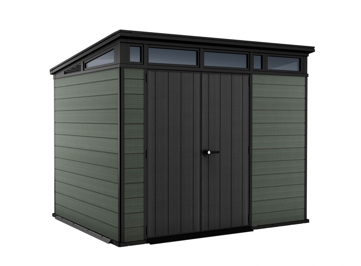 Keter Cortina 117 Kunststof Tuinhuis Groen