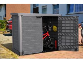 Foto von Duramax StoreAway 1200L Kunststoff- Mülltonnenlager