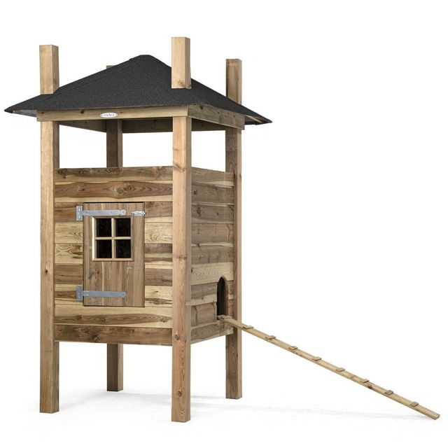 Voldux konijnenhok hooiberg Fem