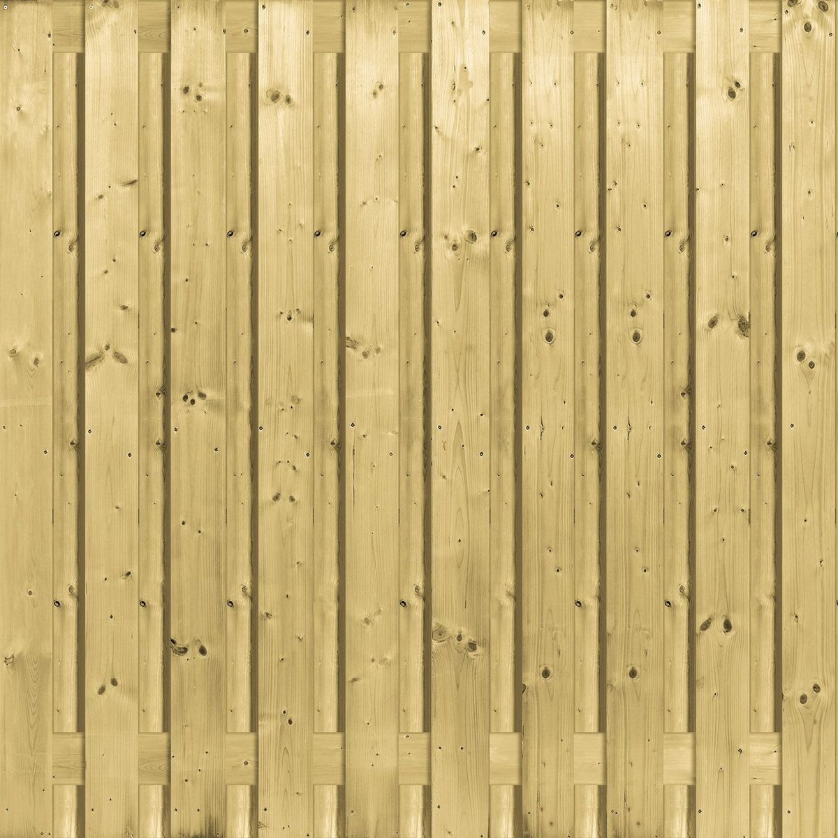 Azalp tuinscherm vurenhout recht