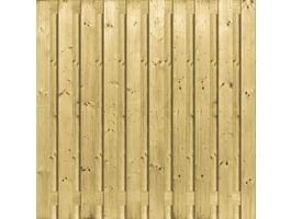 Azalp tuinscherm vurenhout recht Foto van Azalp tuinscherm vurenhout recht