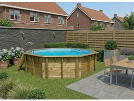 Foto von Ubbink Océa 430 x 120 cm Holzpool