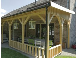 Foto von Azalp Terrassenüberdachung Holz Frazer