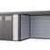 Telluria Classico Lounge Small 3024 wit|antraciet - rechts