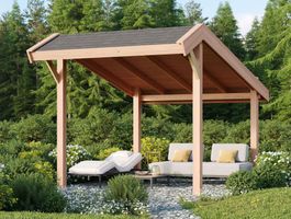 Foto von WoodAcademy Douglasien Schuppen mit Satteldach Tiara