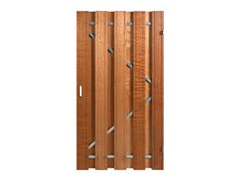 Foto van Azalp tuindeur hardhout met frame