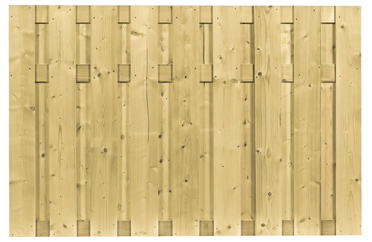 Azalp tuinscherm vurenhout recht verticaal