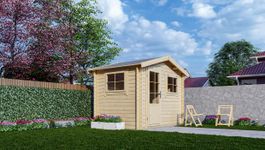 Interflex Blockhütte 3020 Foto von Interflex Blockhütte 3020