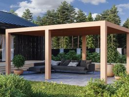 WoodAcademy douglas overkapping Ruby Essential Foto van WoodAcademy douglas overkapping Ruby Essential