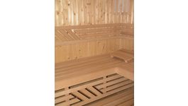 Azalp Saunabank recht - Elzen 60 cm breed Foto van Azalp Saunabank recht - Elzen 60 cm breed