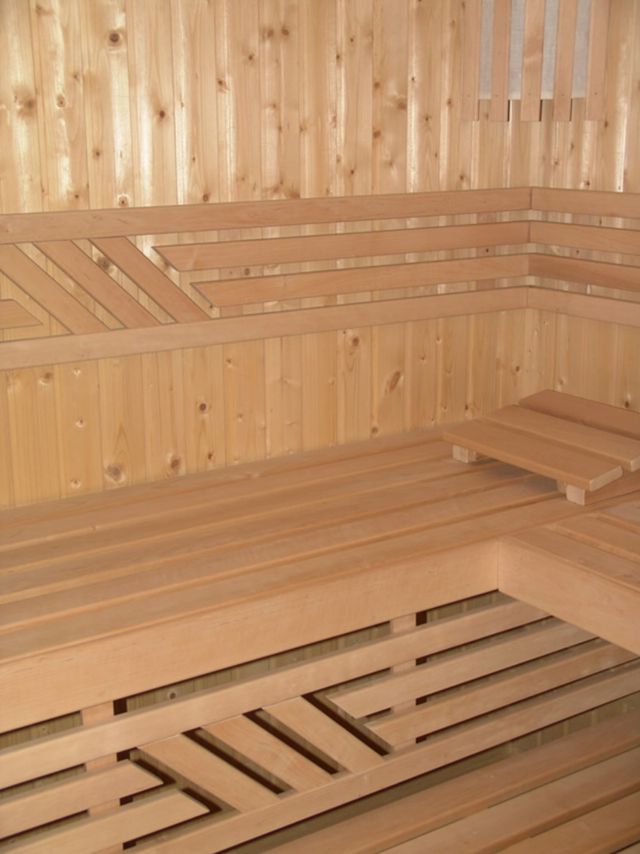 Azalp Saunabank recht - Erle 60 cm breit