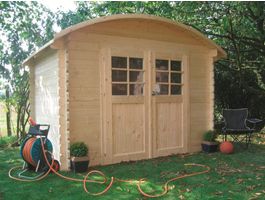 Solid S844 Dainville Blokhut - Hogedruk Geïmpregneerd Foto van Solid S844 Dainville Blokhut - Hogedruk Geïmpregneerd