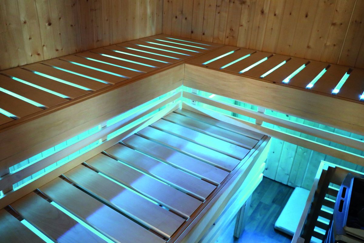 Karibu LED sauna onderbankverlichting set