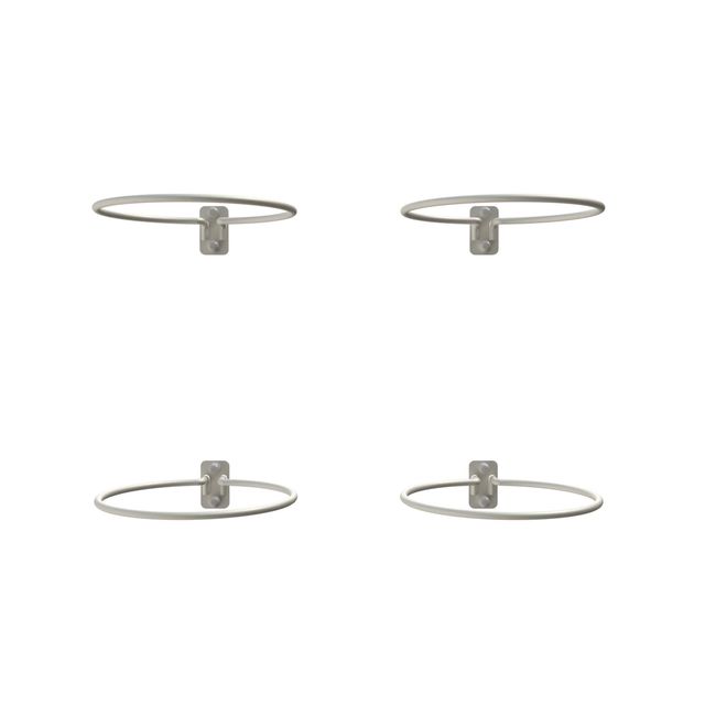 Royal Well pothouder wit set (4)