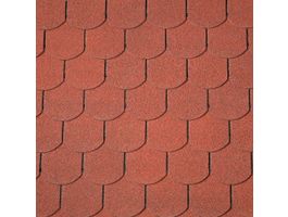 Foto von Dachschindeln für barrelsauna - rot