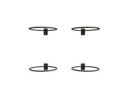 Royal Well pothouder groengrijs set (4) Foto van Royal Well pothouder groengrijs set (4)