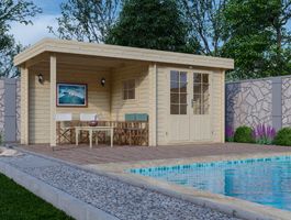 Foto von Interflex Blockhütte mit terrasse 2526 Z